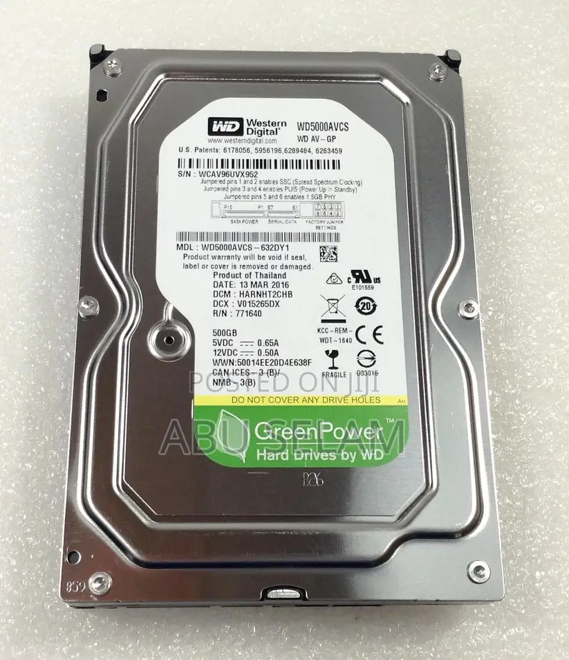 WD 500gb Hard Disk