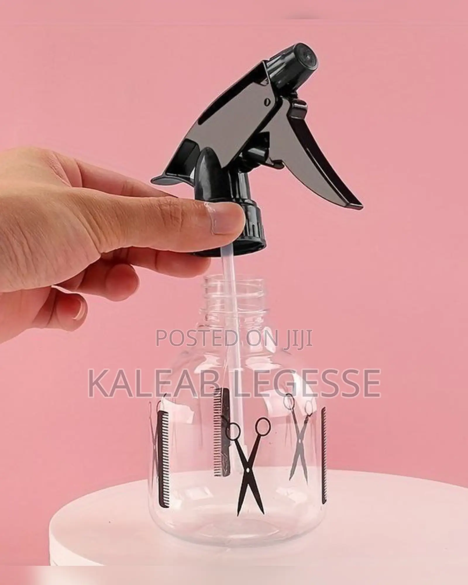 Plastic Hair Dressing Spray Bottle