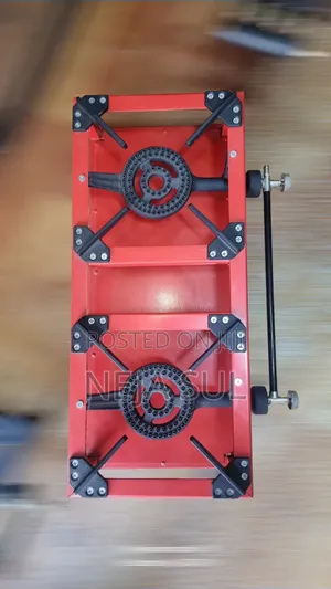 Photo - Industrial Gas Stove 2burners Cooker Sale Price Ethio Part