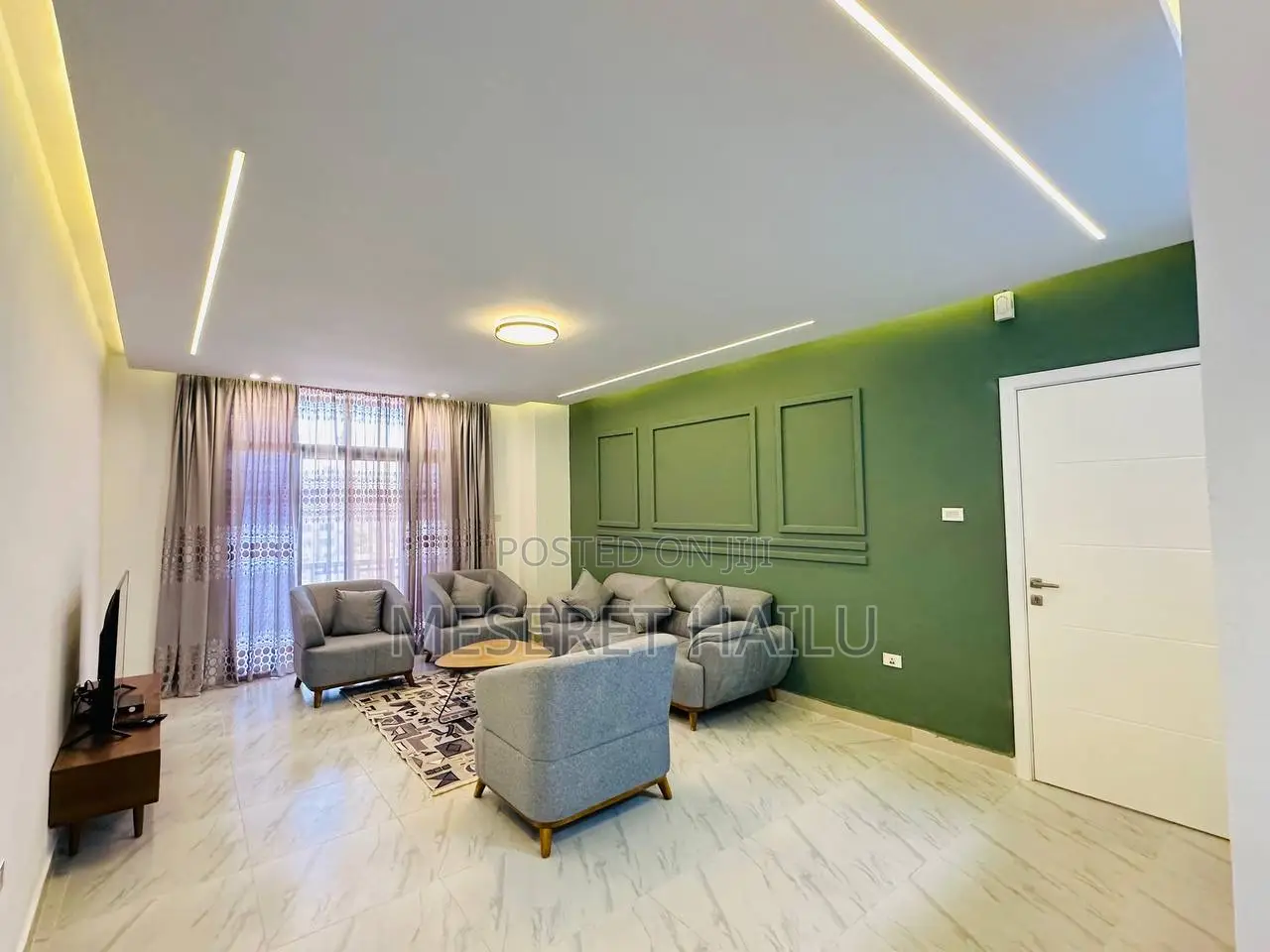 Furnished 2bdrm Apartment in Meskle Flower, Bole for rent