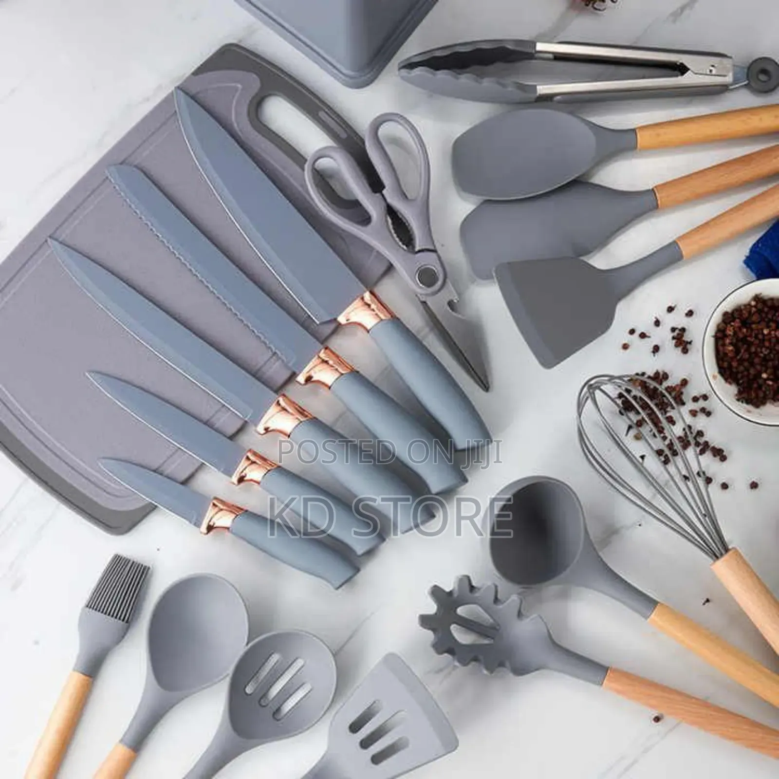 19pcs Silicone Kitchen Utensil Set
