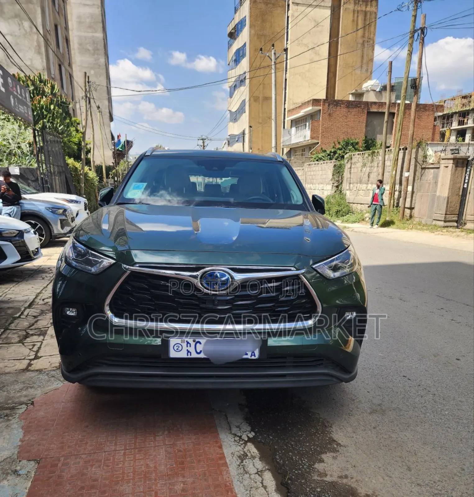 Toyota Highlander Limited AWD 2023 Green