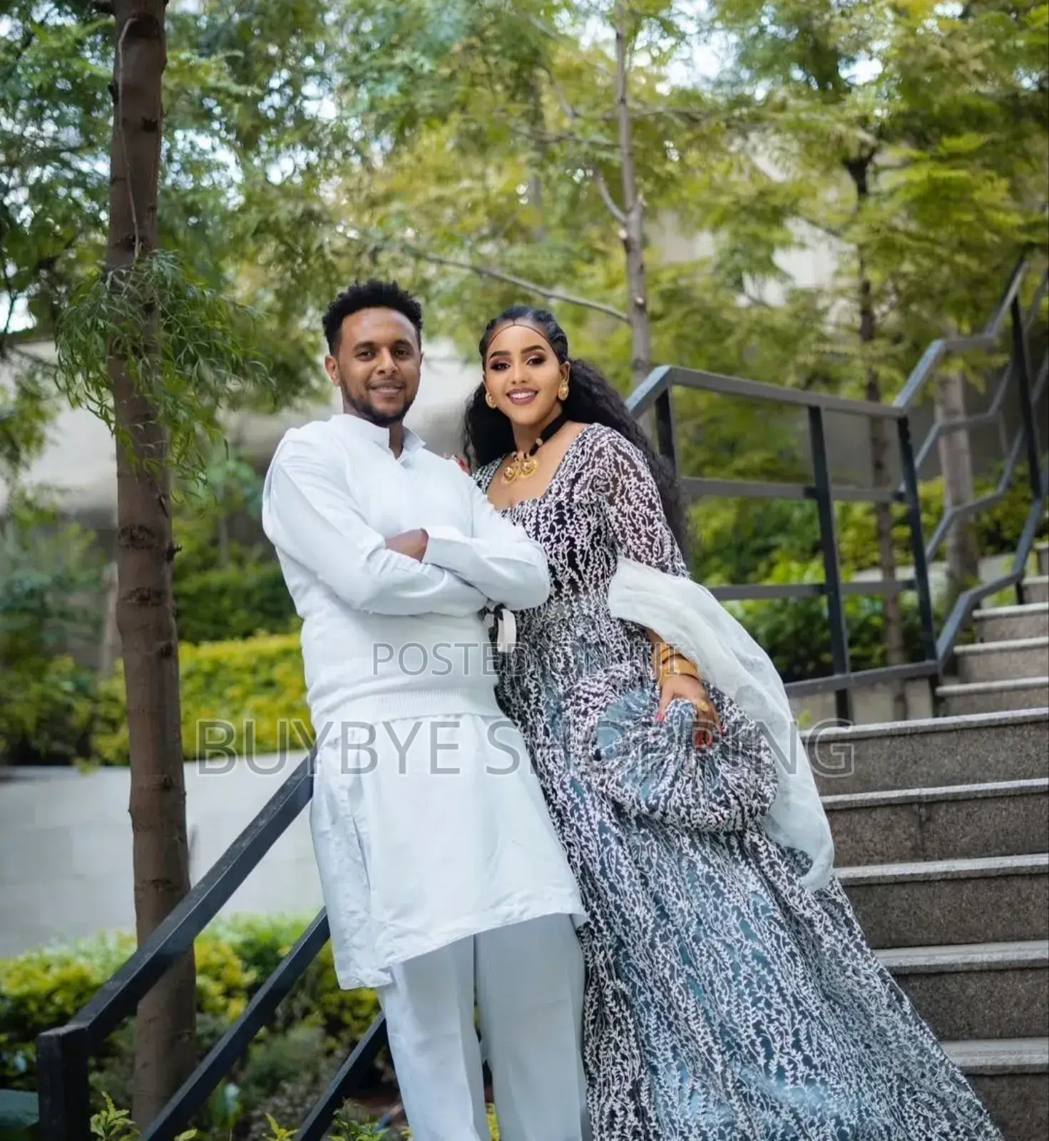 መቀበያ ነጭ ሀበሻ ልብስ