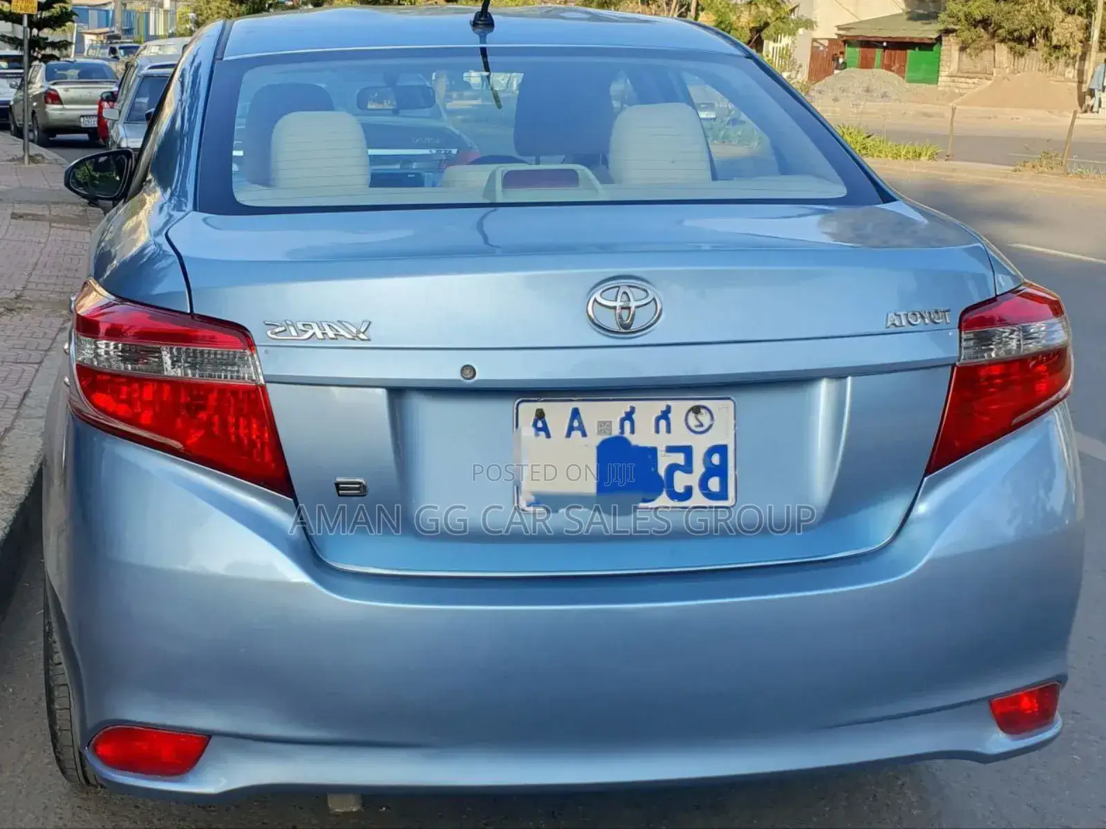 Toyota Yaris 2016 Blue