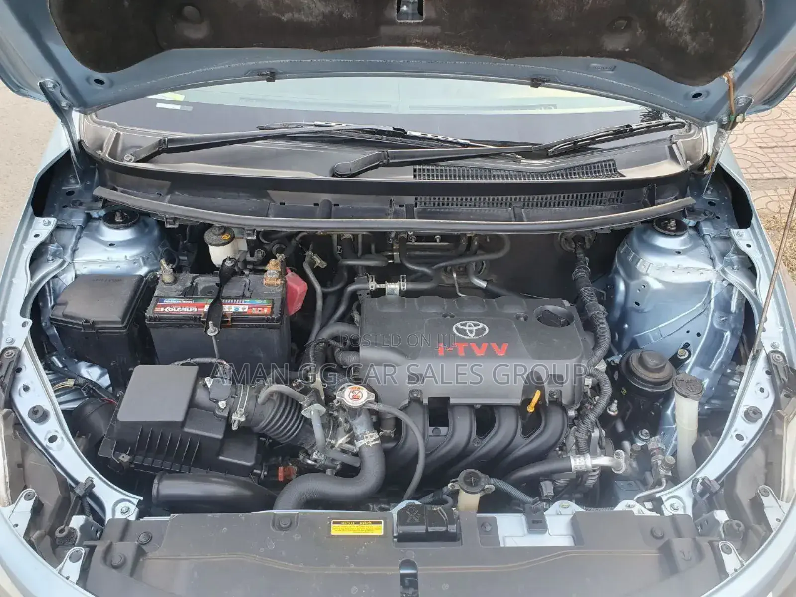 Toyota Yaris 2016 Blue