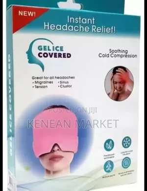 Photo - Headache Relief Silivone Gel Head Cap ለራስ