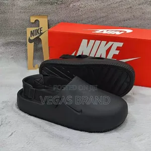 Nike Calm Mule Sandal Triple Black Master Quality Shoes