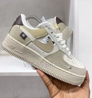 Photo - Nike Air Force 1 Low Tan Bling Master Quality Shoes