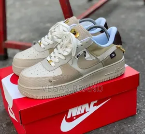 Nike Air Force 1 Low Tan Bling Master Quality Shoes
