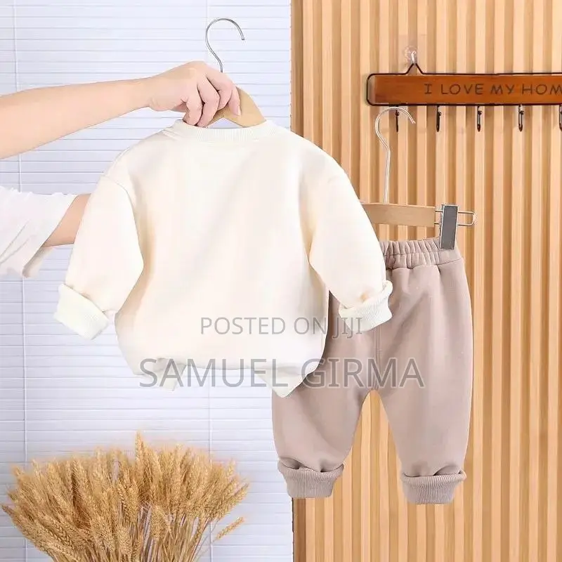 Mk- 0186 Unisex Cartoon Doll Fleece 2 Piece