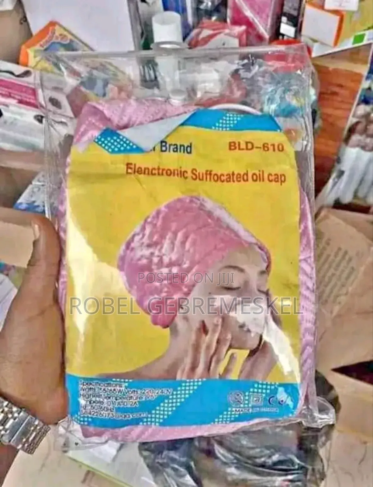 Electric Hair Steamer Cap