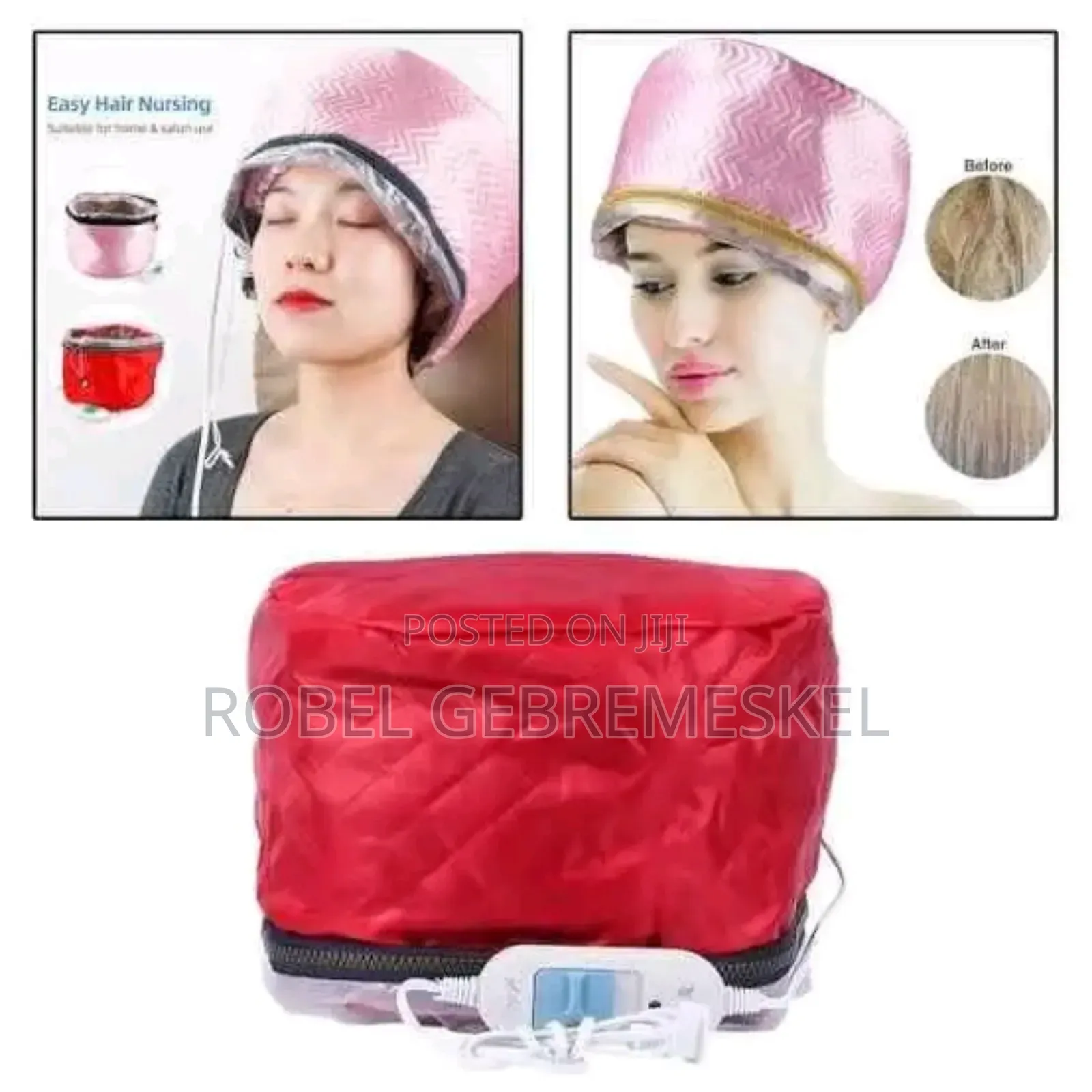Electric Hair Steamer Cap