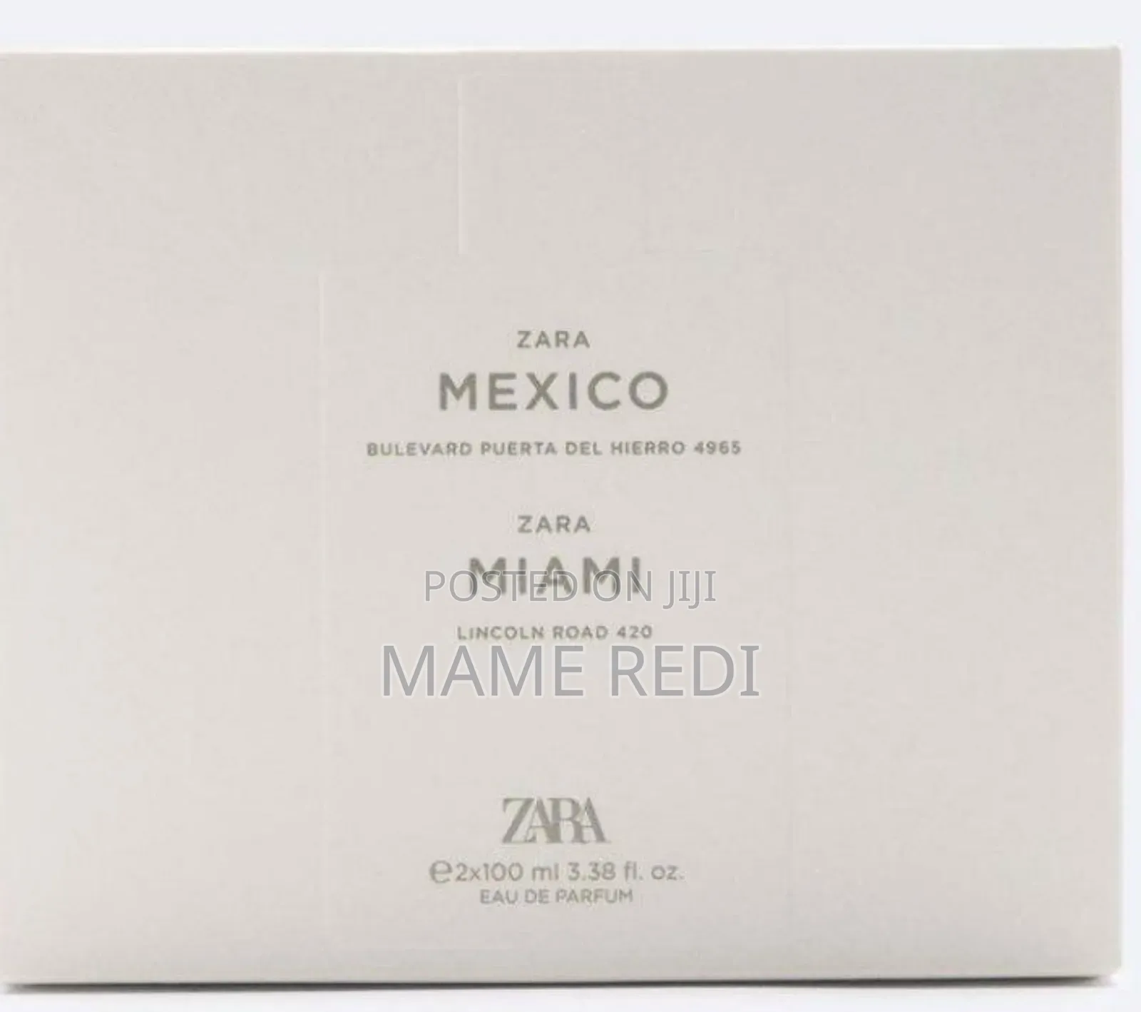 Zara Man Mexico + Zara Man Miami Winter Perfume for Him