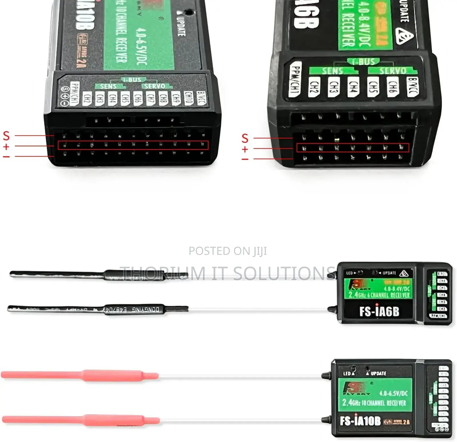 Fs-I6x 10 Ch Transmitter With Fs-Ia6b Receiver
