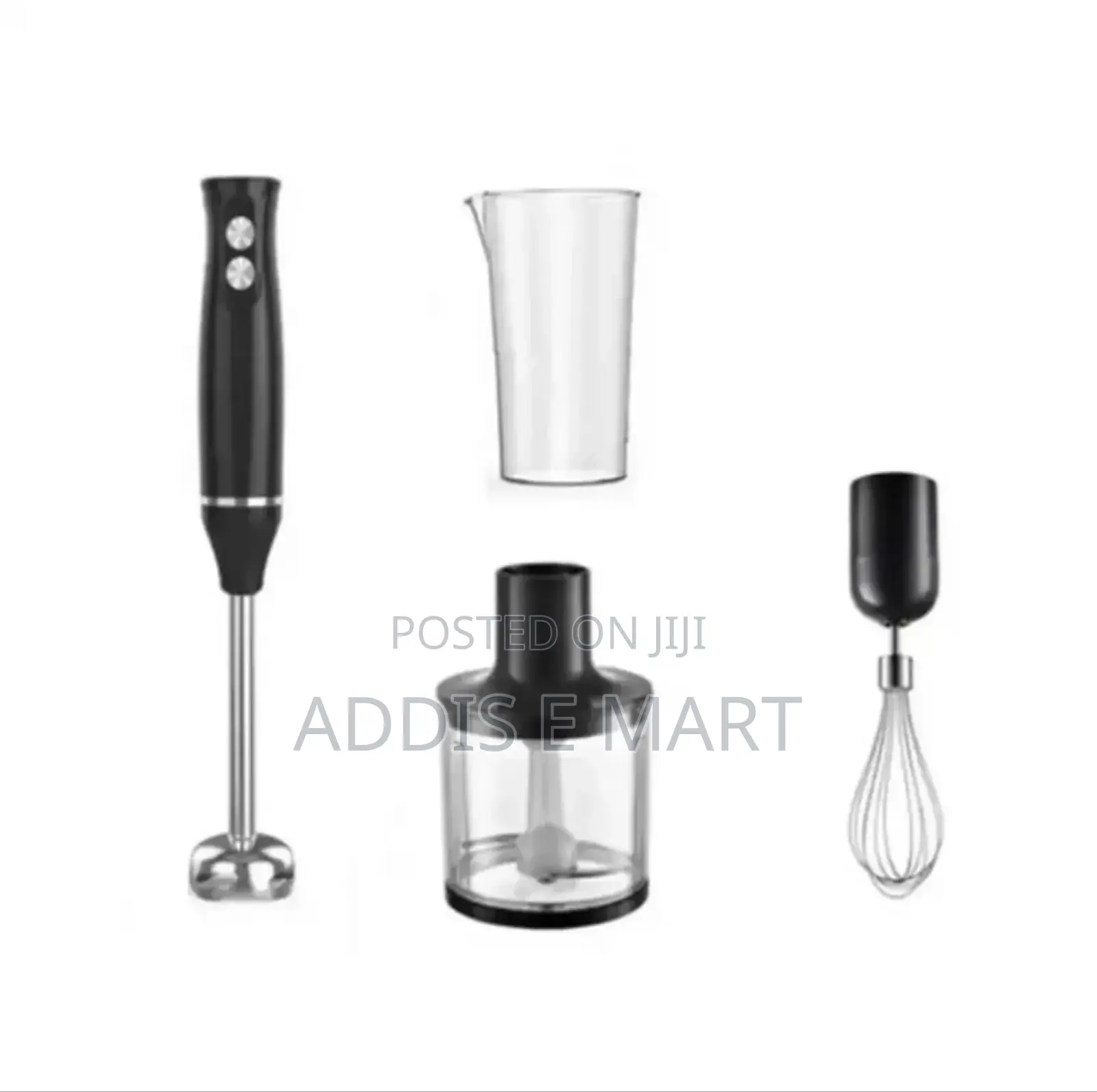 SOKANY Hand Blender 4 in 1(ሶካኒ የጁስ እና የሽንኩርት መፍጫ 4 በ 1) 500W