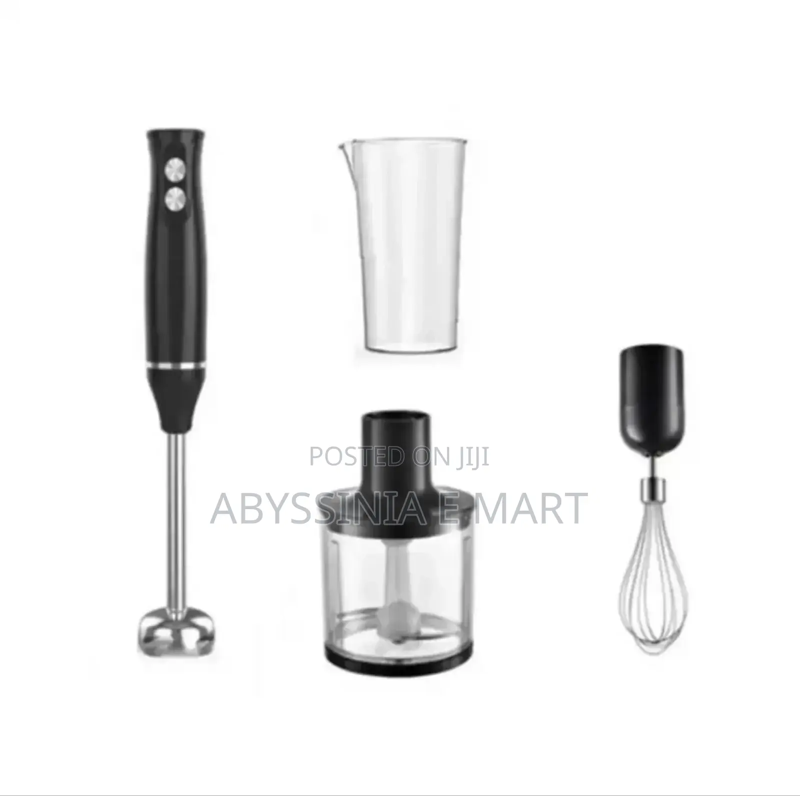 SOKANY Hand Blender 4 in 1(ሶካኒ የጁስ እና የሽንኩርት መፍጫ 4 በ 1) 500W