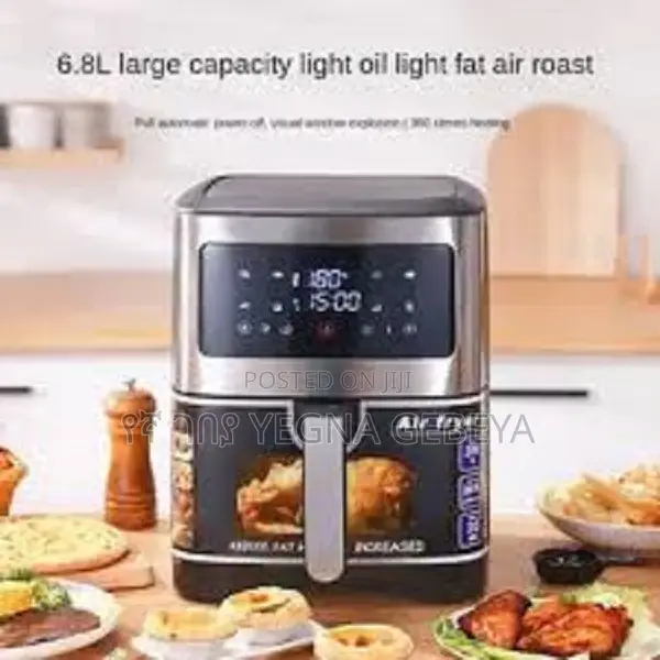 8.8L Large Capacity Air Fryer Stainless Steel Multi-Function
