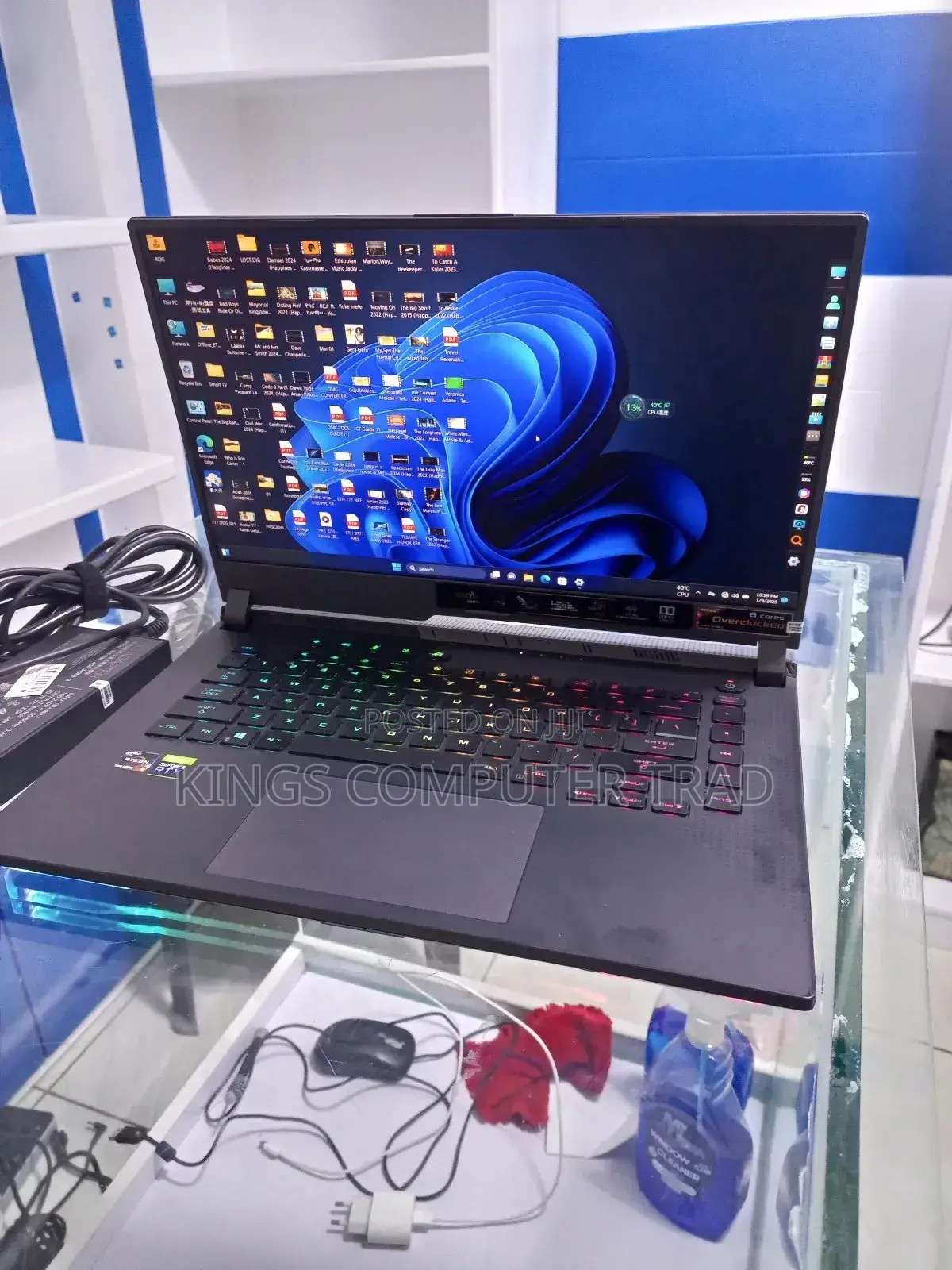 New Laptop Asus ROG Strix G17 32GB AMD Ryzen 9 SSD 1T