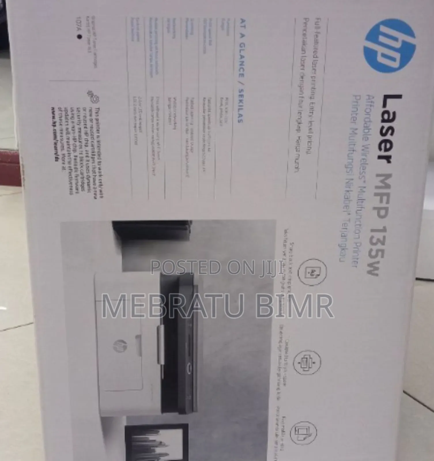 Hp Laser MFP 135w