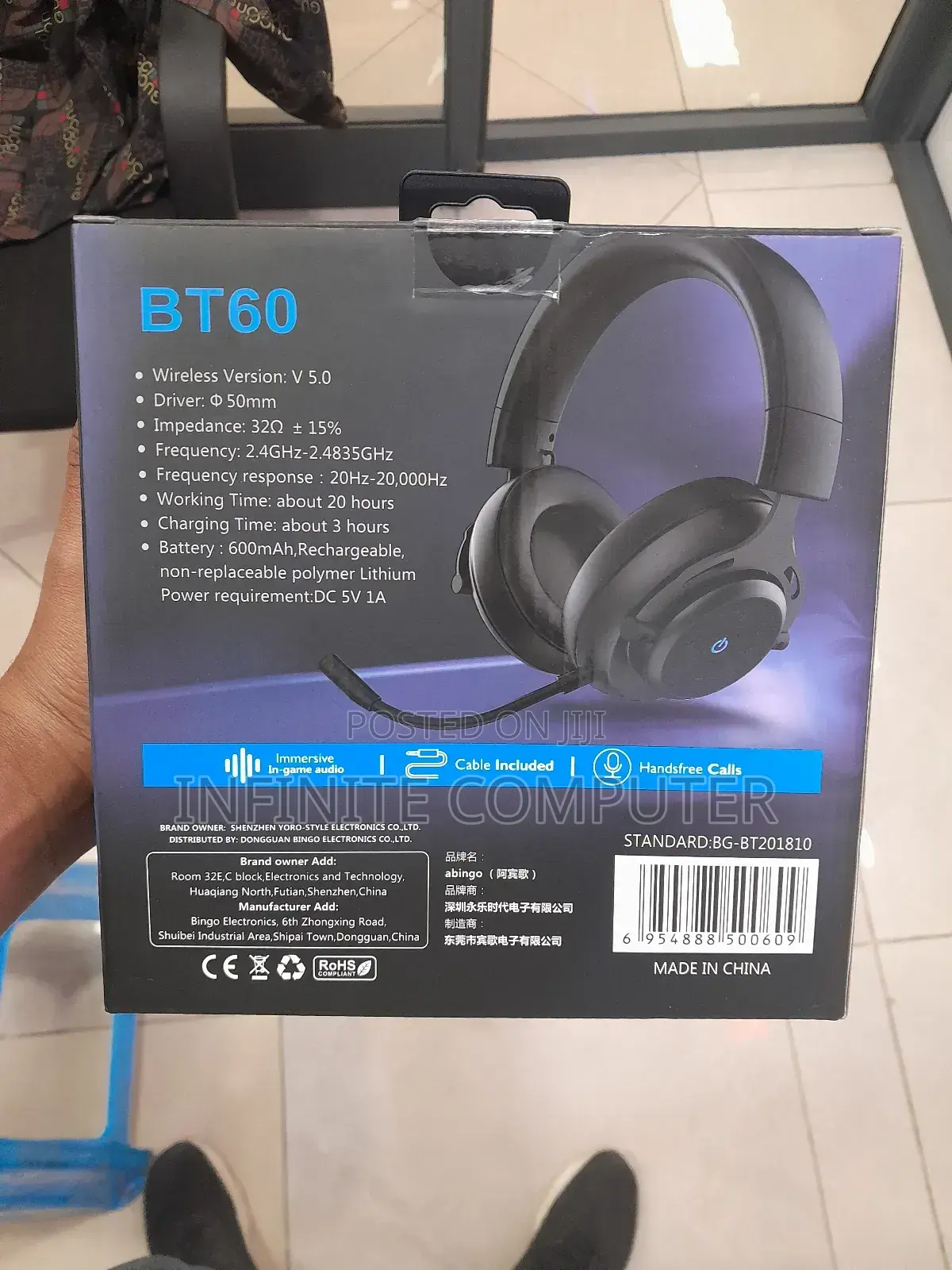 Abingo Gaming Headset