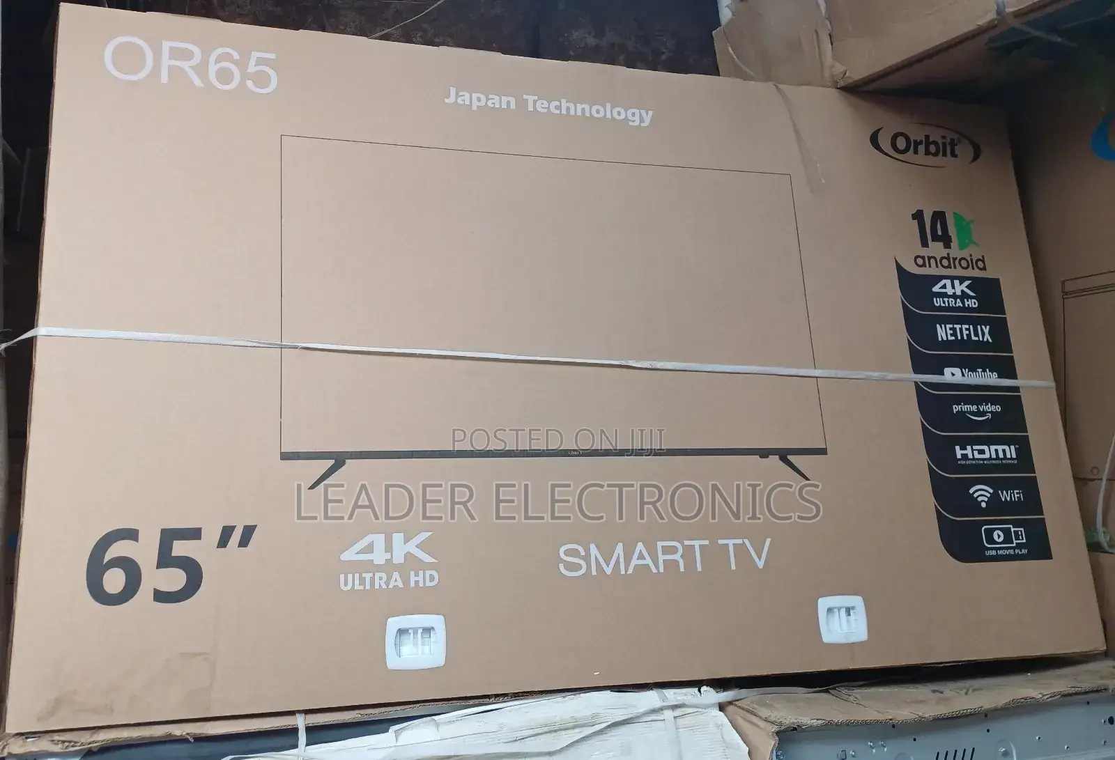 Orbit Tv 65 Inch Smart Android Android Version 14.0