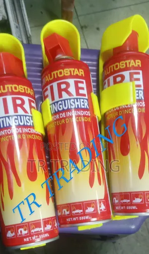 Fire Extinguisher and Emergency KET