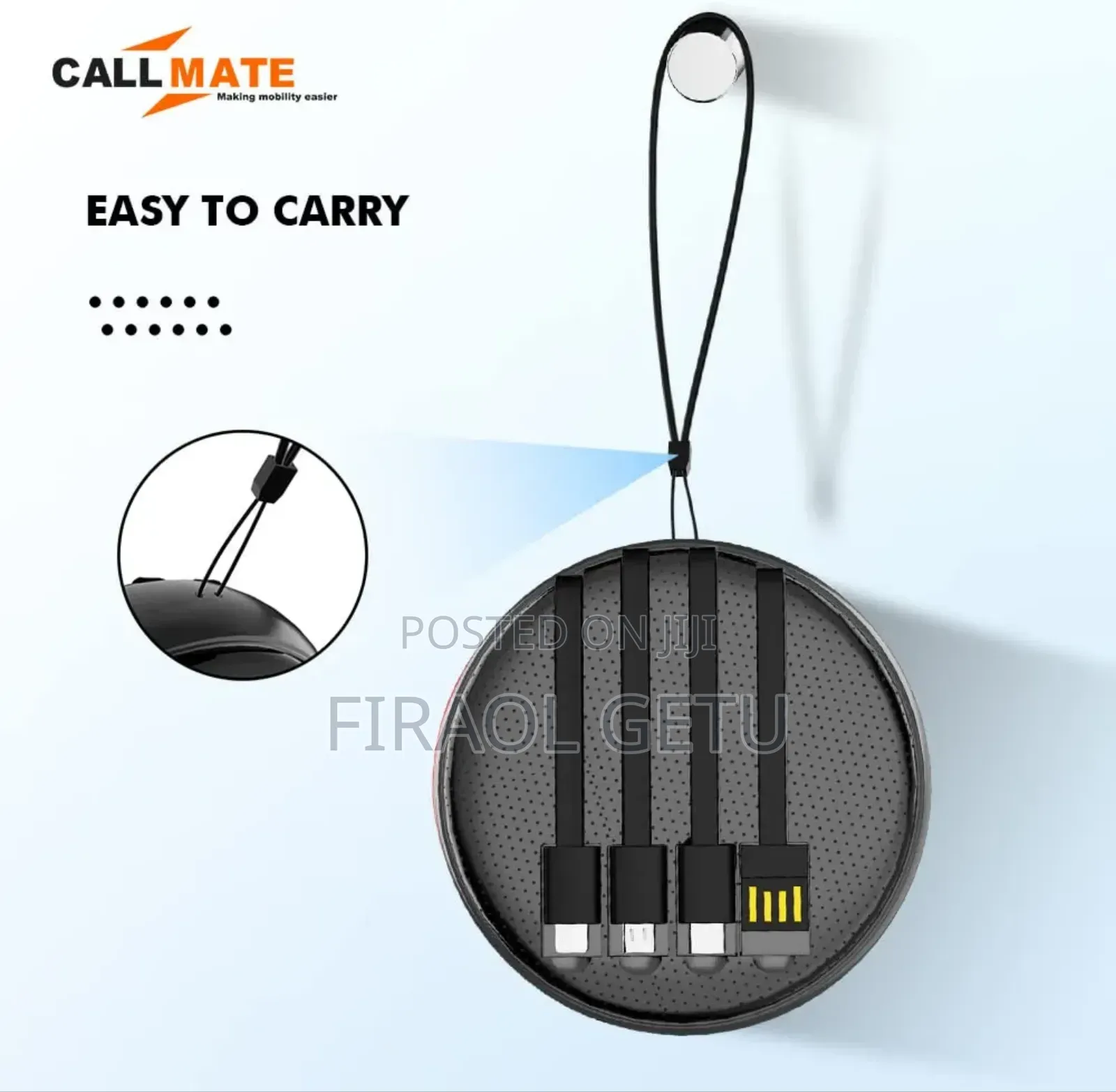 Callmate Mini Round Power Bank
