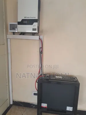 Photo - Invertor and Battery and Solarpanal