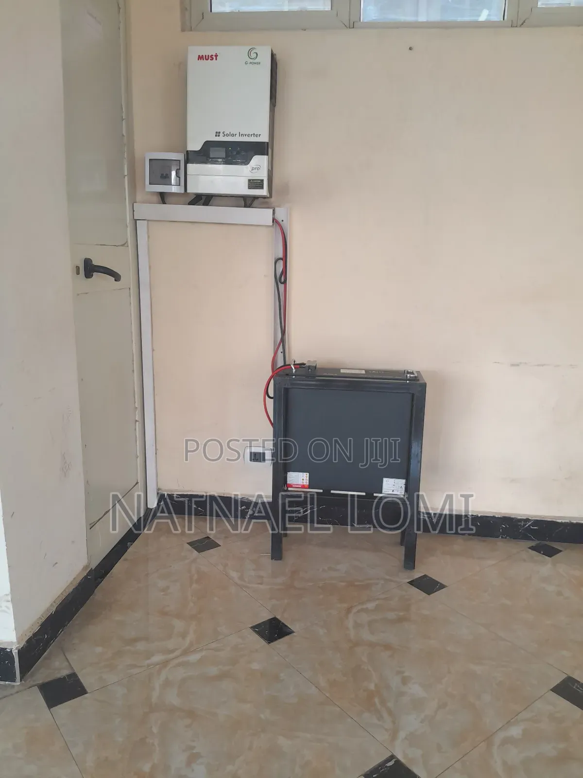 Invertor and Battery and Solarpanal