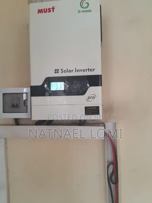 Invertor and Battery and Solarpanal