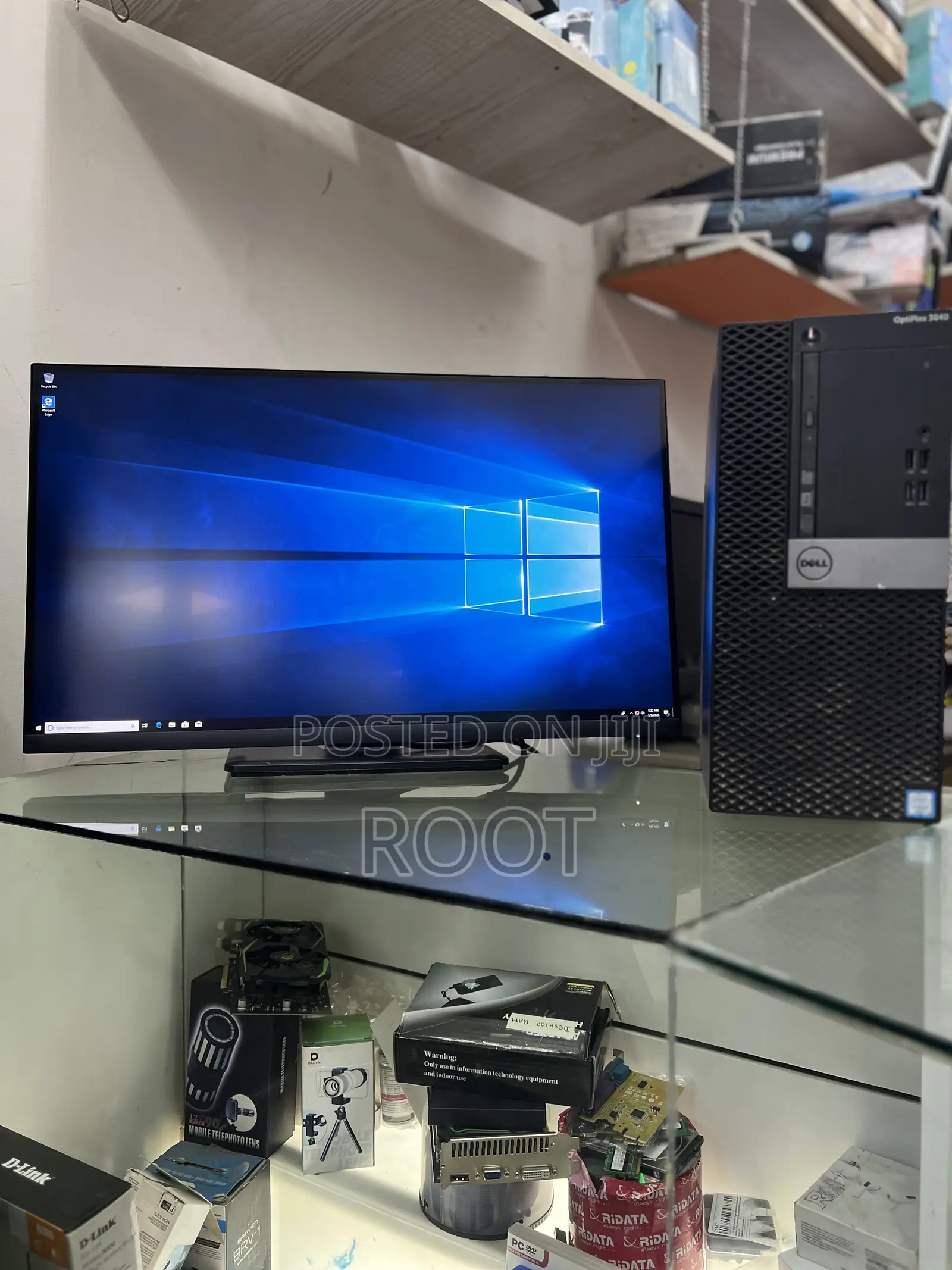 Desktop Computer Dell Optiplex 3040 16GB Intel Core I3 HDD+SSD 512GB