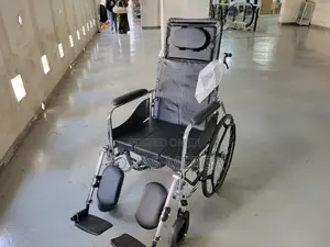 Popo Wheelchair田hard Cushioned Foldable Wheelchair – UH 809Y