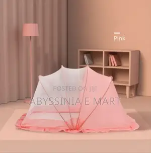 በቀላሉ ይዞ ለመንቀሳቀስ አመቺ Portable Foldable Mosquito Net for Kids