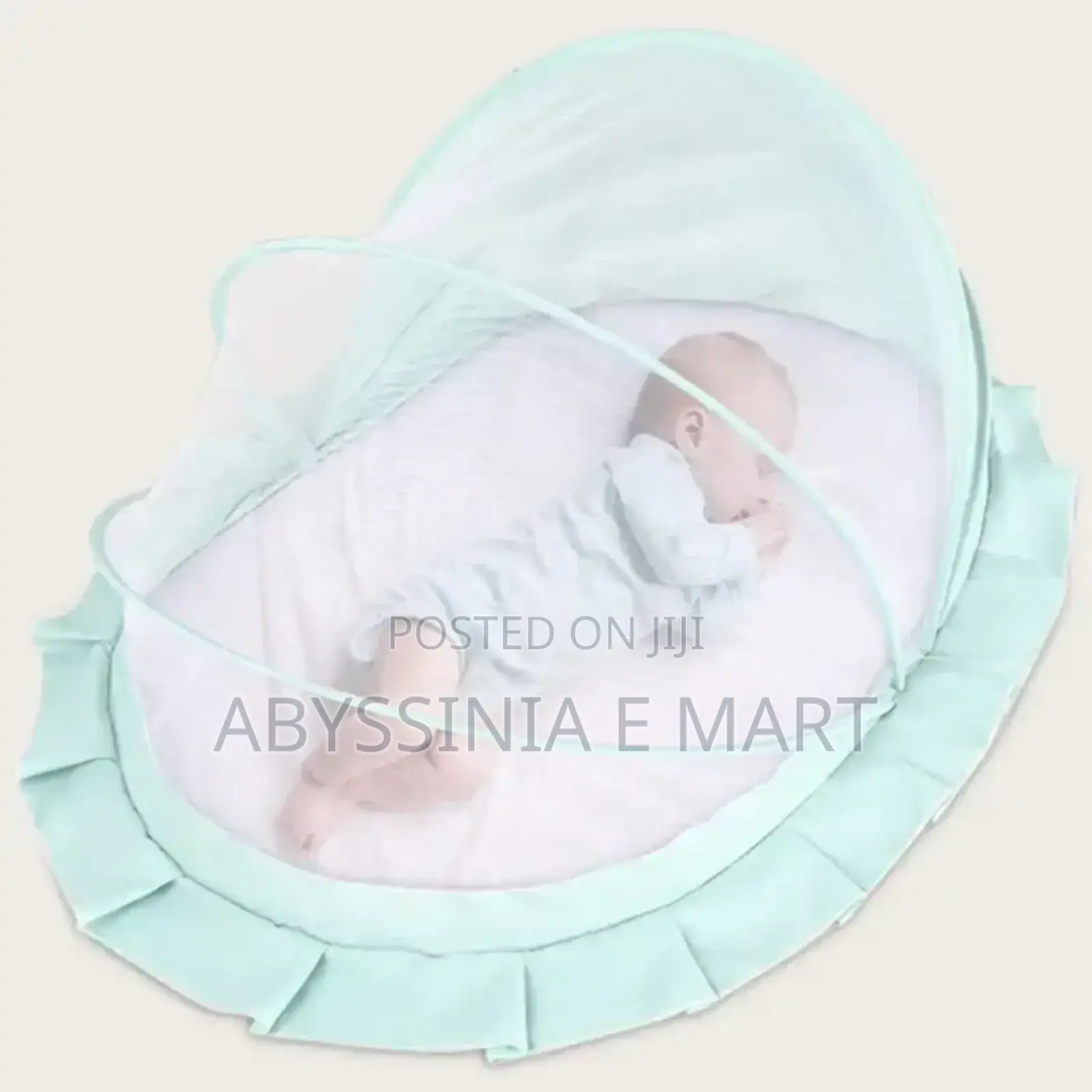 በቀላሉ ይዞ ለመንቀሳቀስ አመቺ Portable Foldable Mosquito Net for Kids