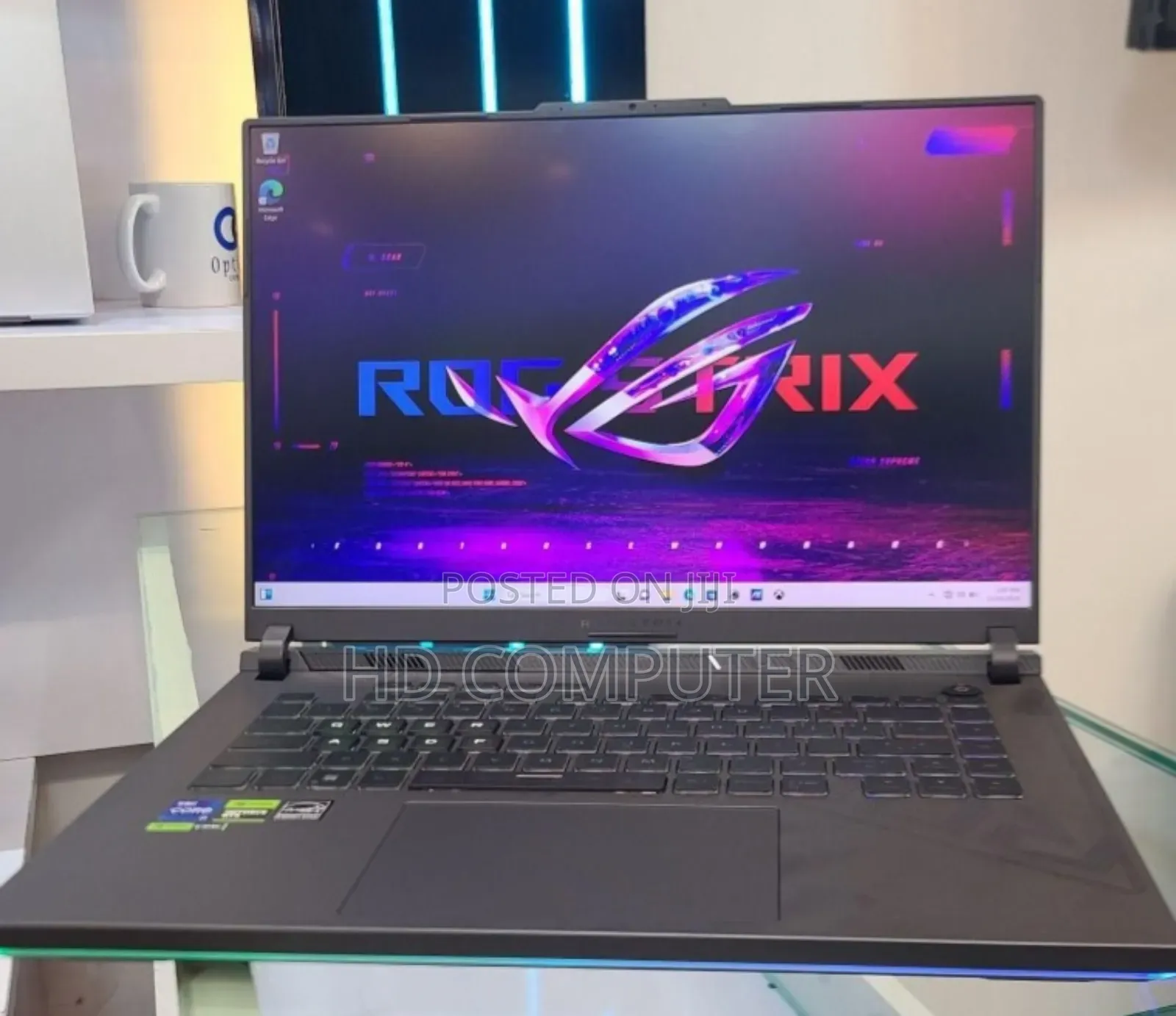 New Laptop Asus ROG Strix G16 G614 16GB Intel Core I7 SSD 1T