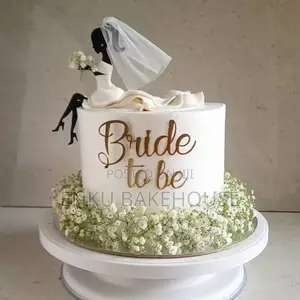Bride to Be Vanilla Cake