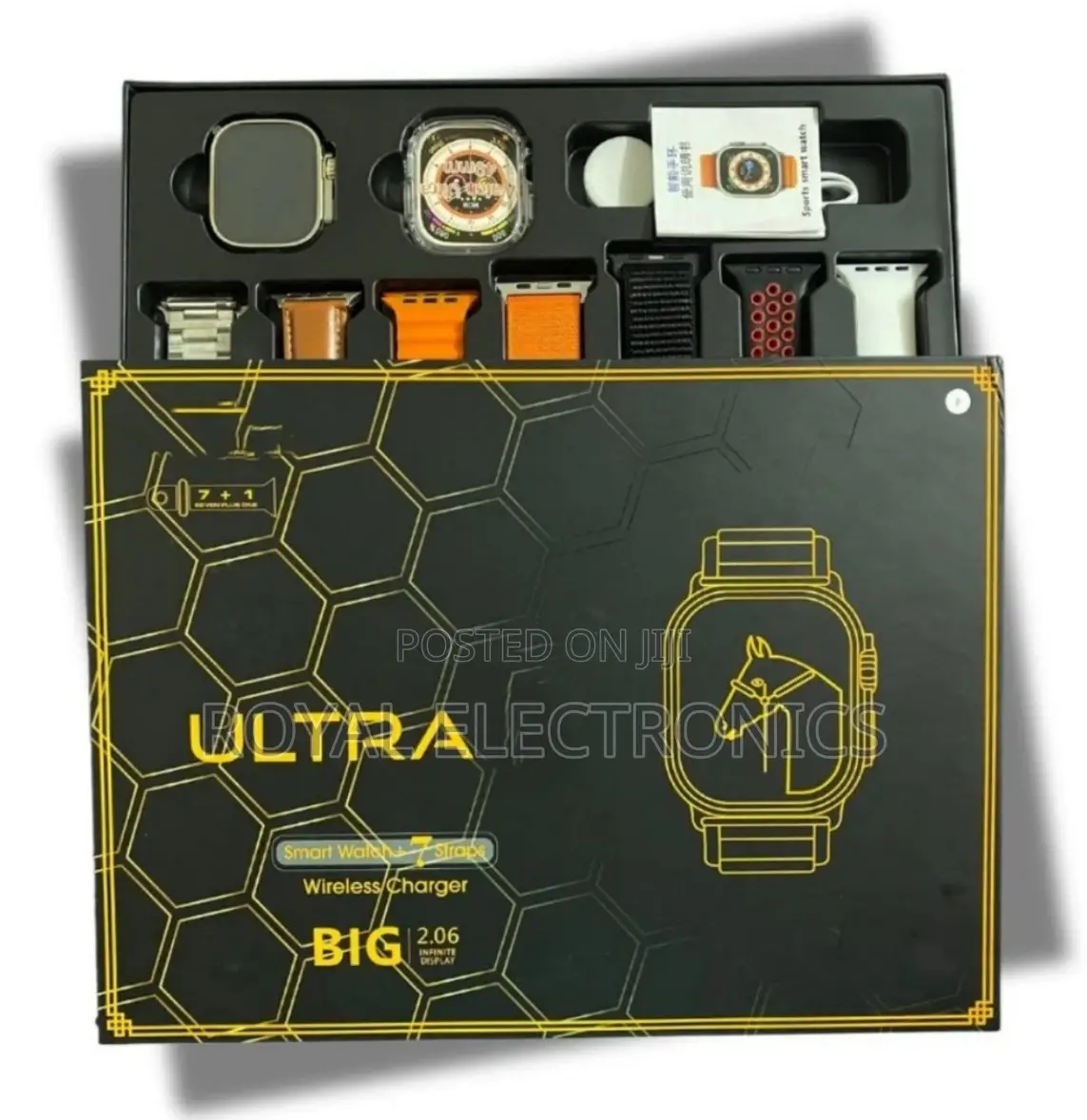 Original Ultra-9 With 7 Straps Premium Quality