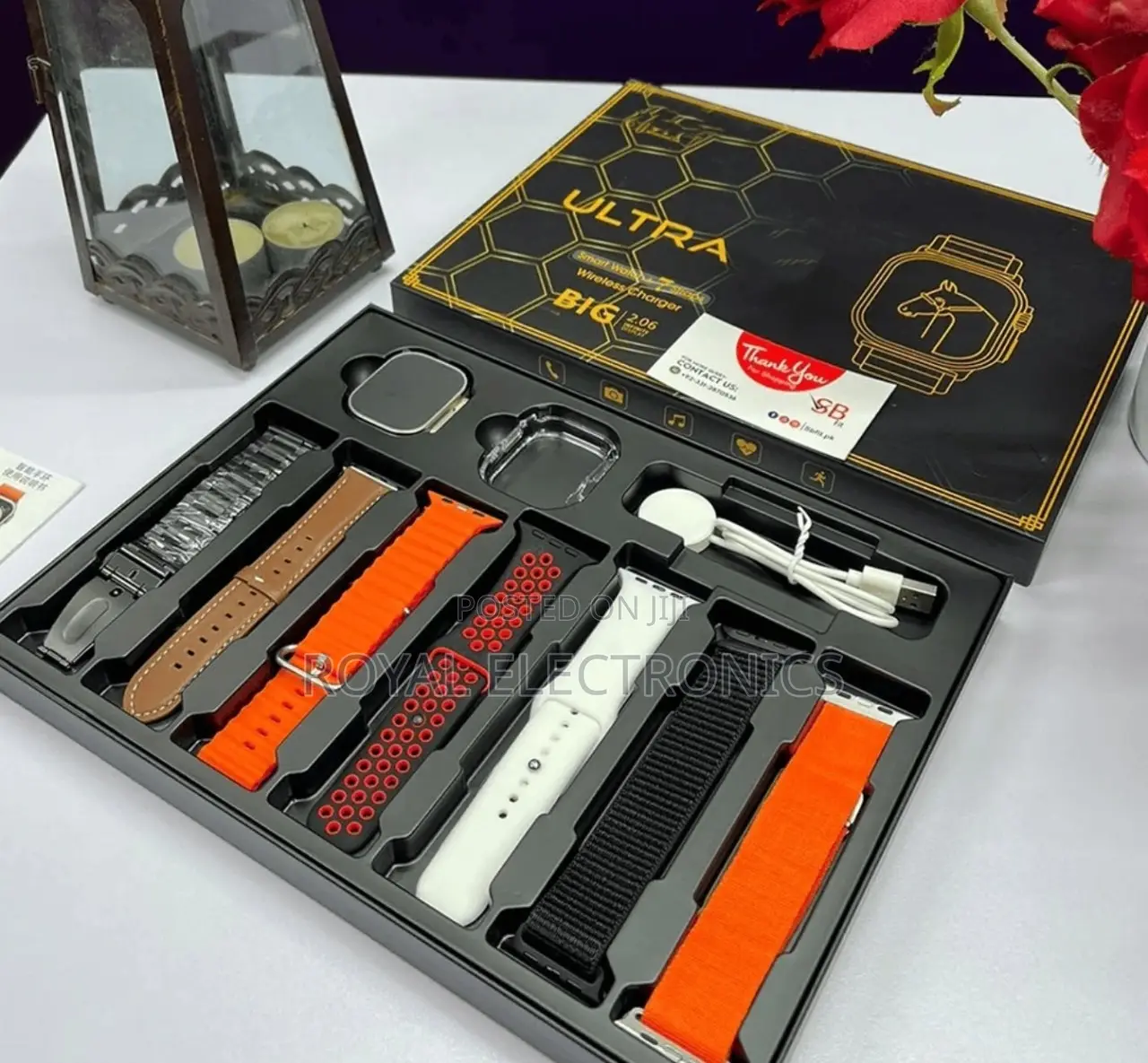 Original Ultra-9 With 7 Straps Premium Quality