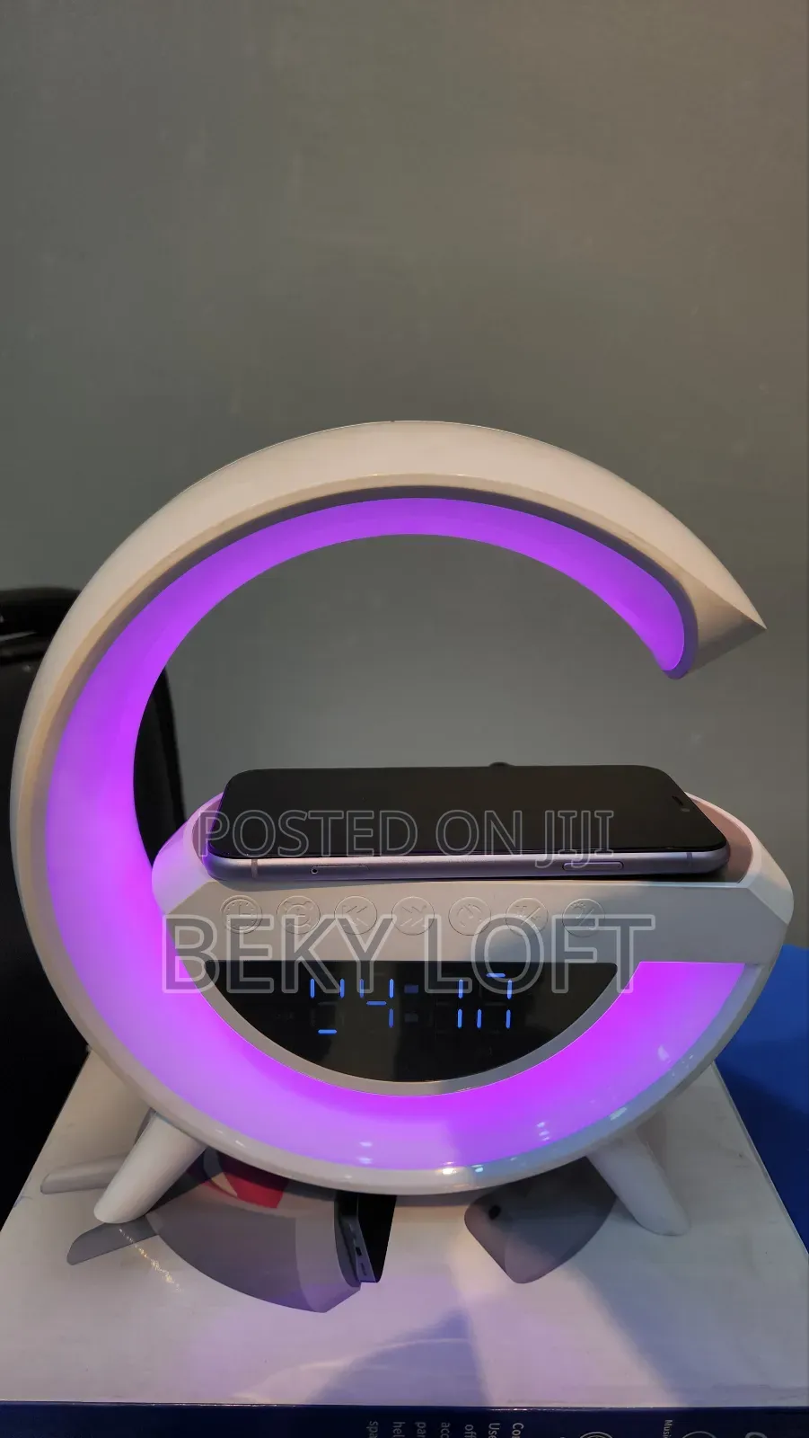 Led, Wireless Charging, Speaker, Alarm