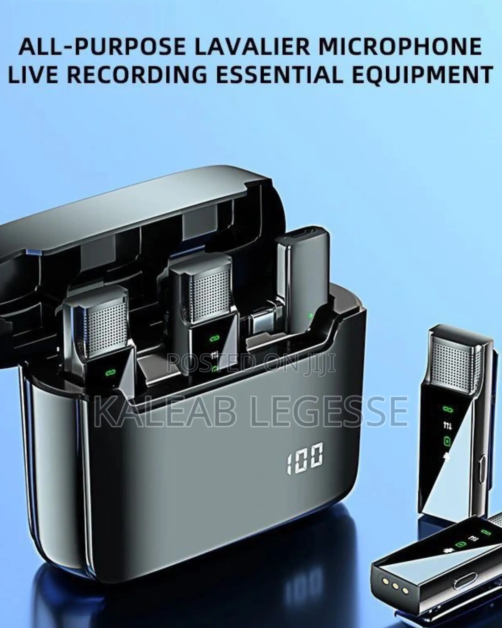 2in1 Digital Display Microphone