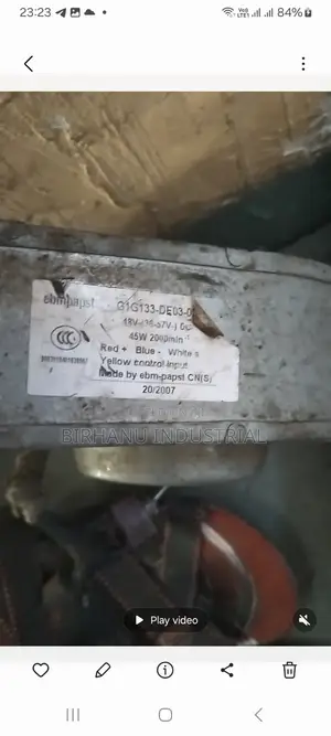 40w 2000rev/Min Fan Motor.