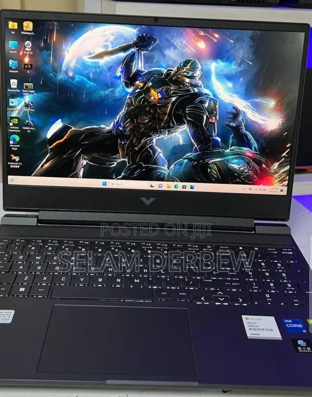 New Laptop HP Victus 15 8GB Intel Core I5 SSD 512GB