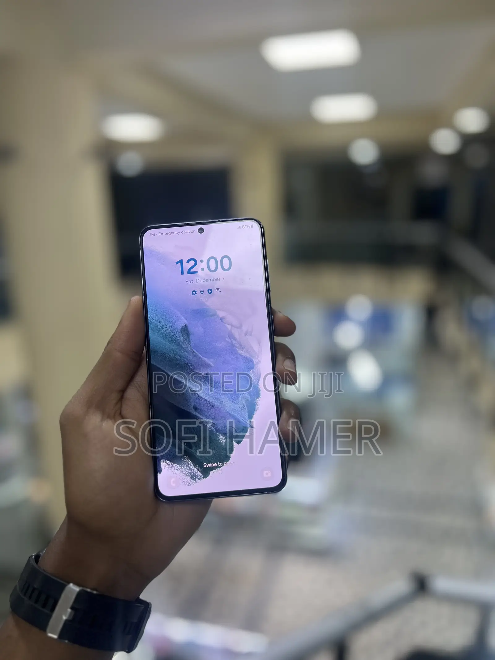 New Samsung Galaxy S21 5G 128 GB Black