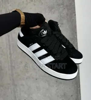 Photo - Adidas Campus High Quality Black # White Shoes for You