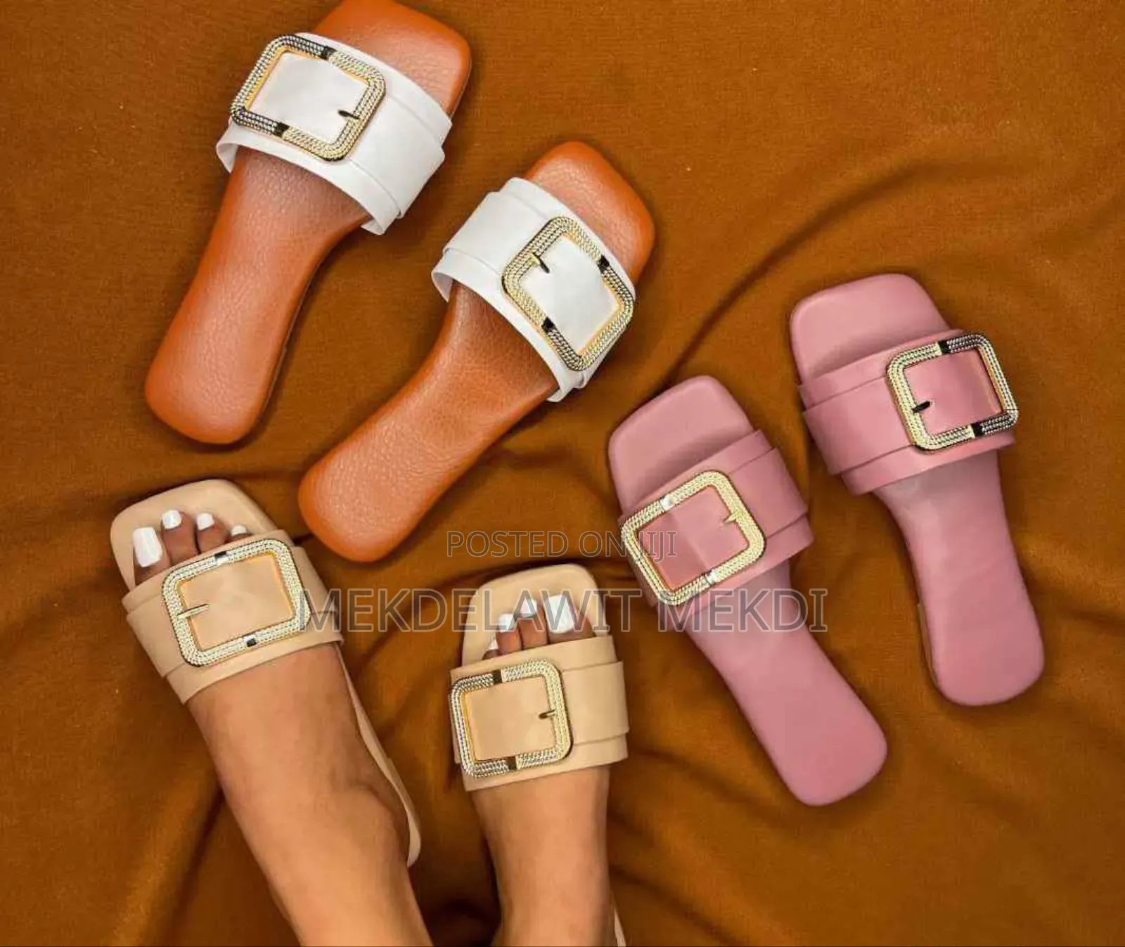 የሴቶች ክፍት ጫማ