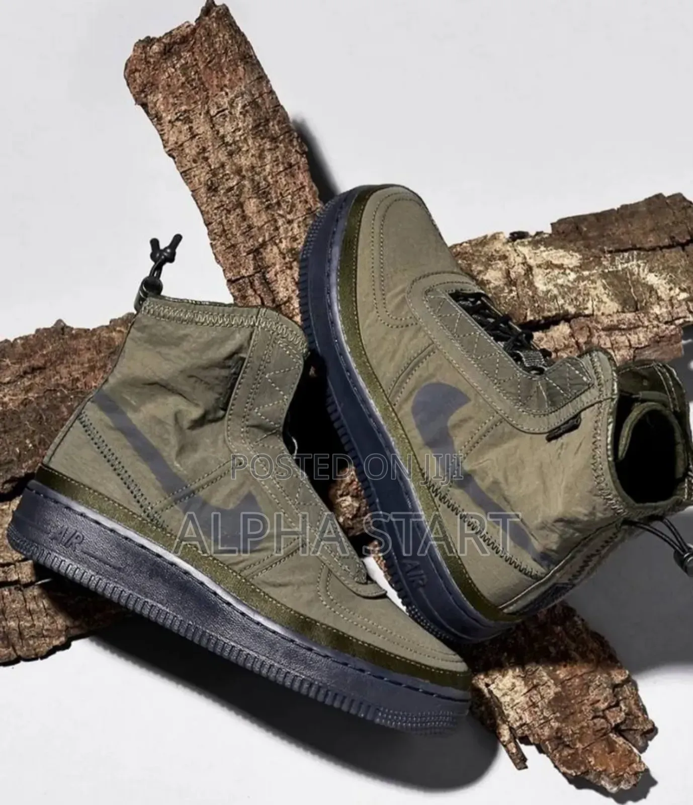 Nike Air Force 1 Shell ‘Cargo Green Kahki Green’ Shoes