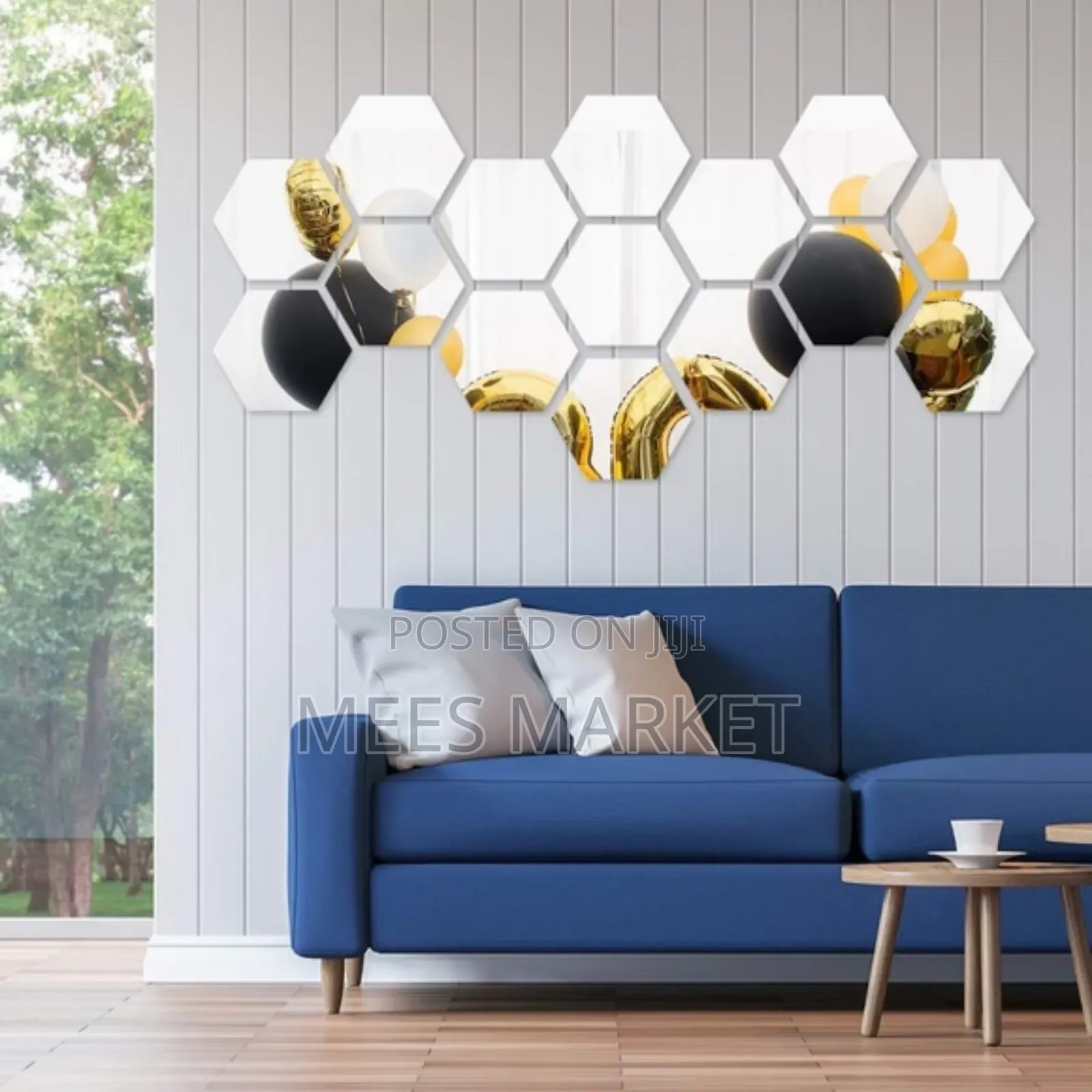 Leaf Mirror Wall Decore