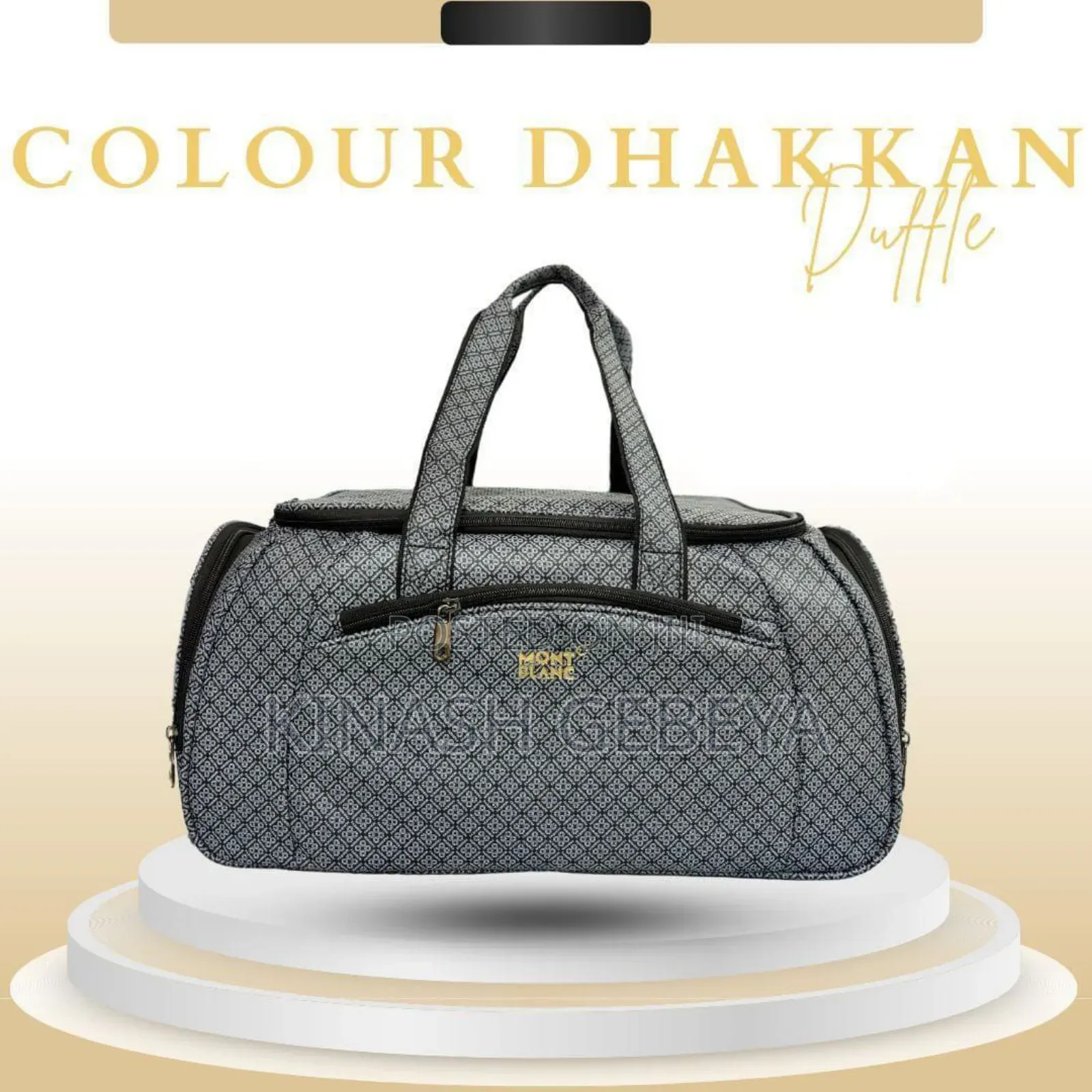 Mont Blanc High Quality Fashion Duffle Bag