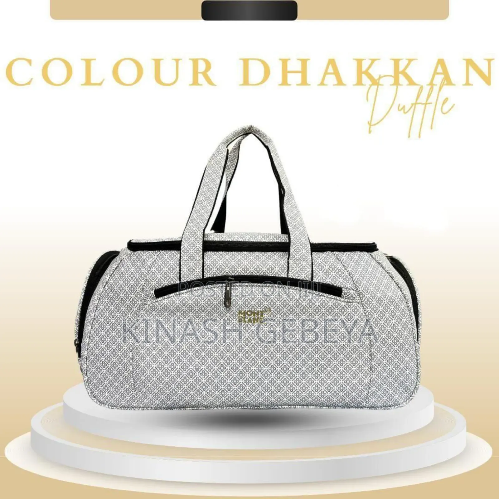 Mont Blanc High Quality Fashion Duffle Bag