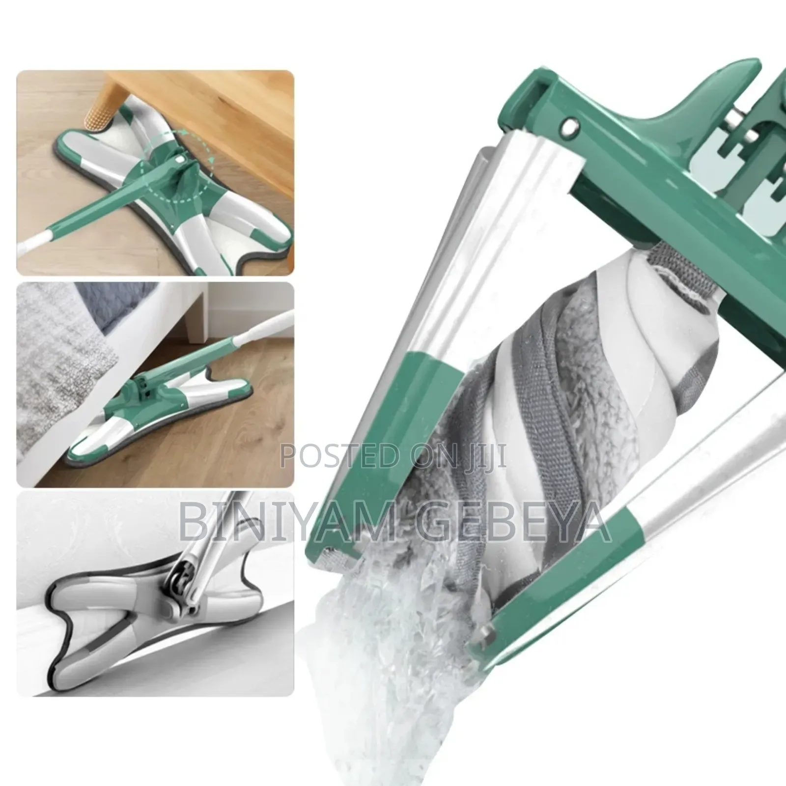 ቤቶን ፅድት ሚያደርግ ኦሪጅናል Twist Floor Cleaning Mob